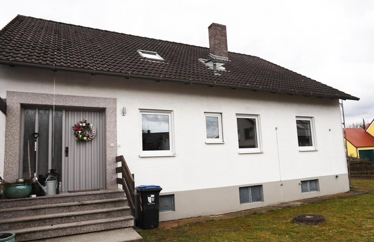 Schones Landleben An Den Lechauen Lägenhet Thierhaupten Exteriör bild