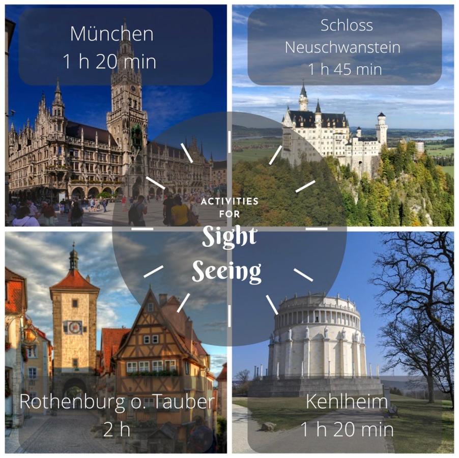 Schones Landleben An Den Lechauen Lägenhet Thierhaupten Exteriör bild